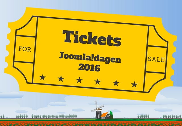 Tickets Joomla!dagen 2016