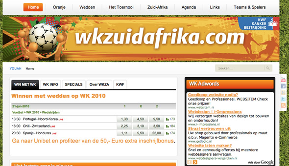 WKzuidafrika.com