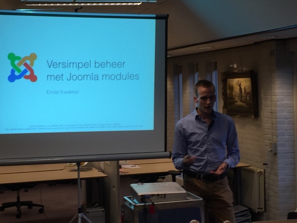 Emiel Kwakkel presenteert 'Zelf modules maken'