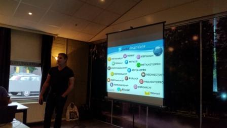 Wilco start zijn presentatie